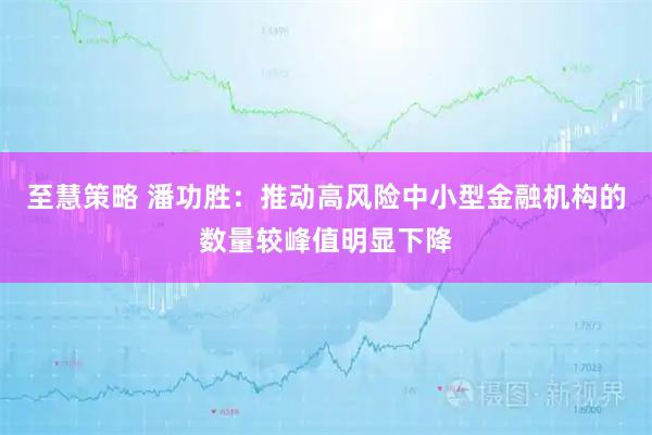 至慧策略 潘功胜：推动高风险中小型金融机构的数量较峰值明显下降