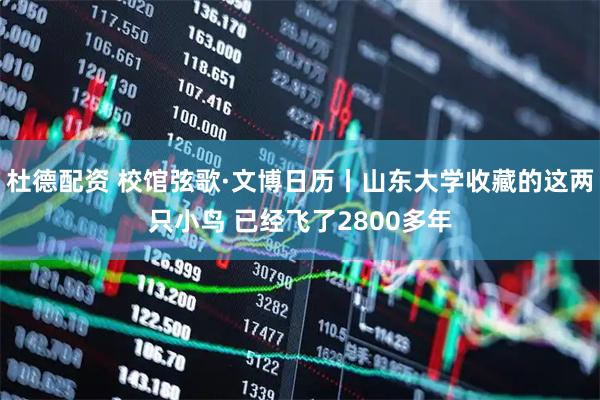 杜德配资 校馆弦歌·文博日历丨山东大学收藏的这两只小鸟 已经飞了2800多年